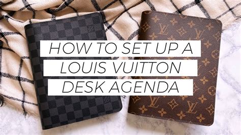 louis vuitton desk pad|Louis Vuitton desk agenda dupe.